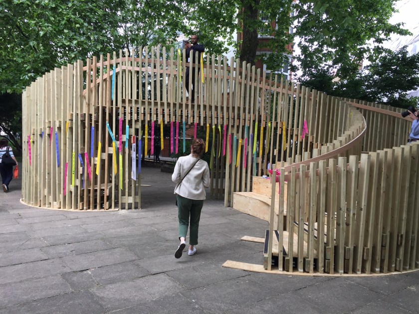 Finished pavilion photo